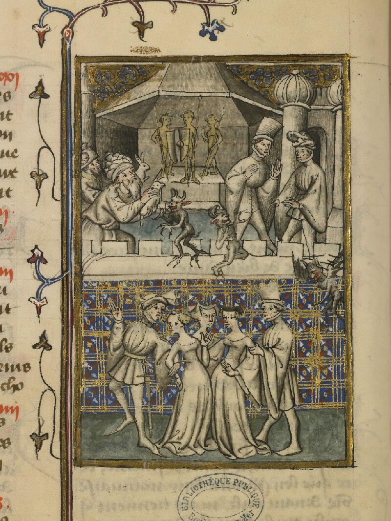 Boulogne-sur-Mer, Bibl. mun, ms. 0055, t. I, f. 037v - vue 2