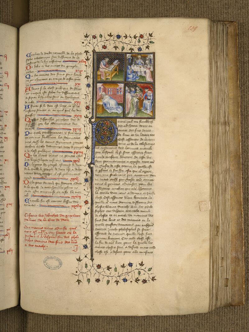 Boulogne-sur-Mer, Bibl. mun, ms. 0055, t. II, f. 229 - vue 1