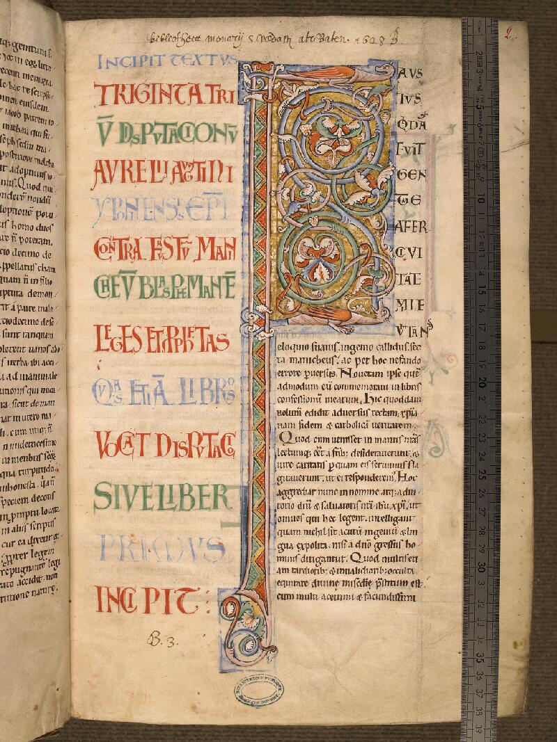 Boulogne-sur-Mer, Bibl. mun, ms. 0059, f. 002 - vue 1