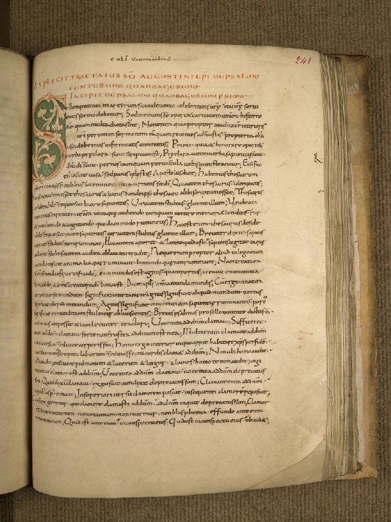 Boulogne-sur-Mer, Bibl. mun, ms. 0061, f. 248 - vue 1