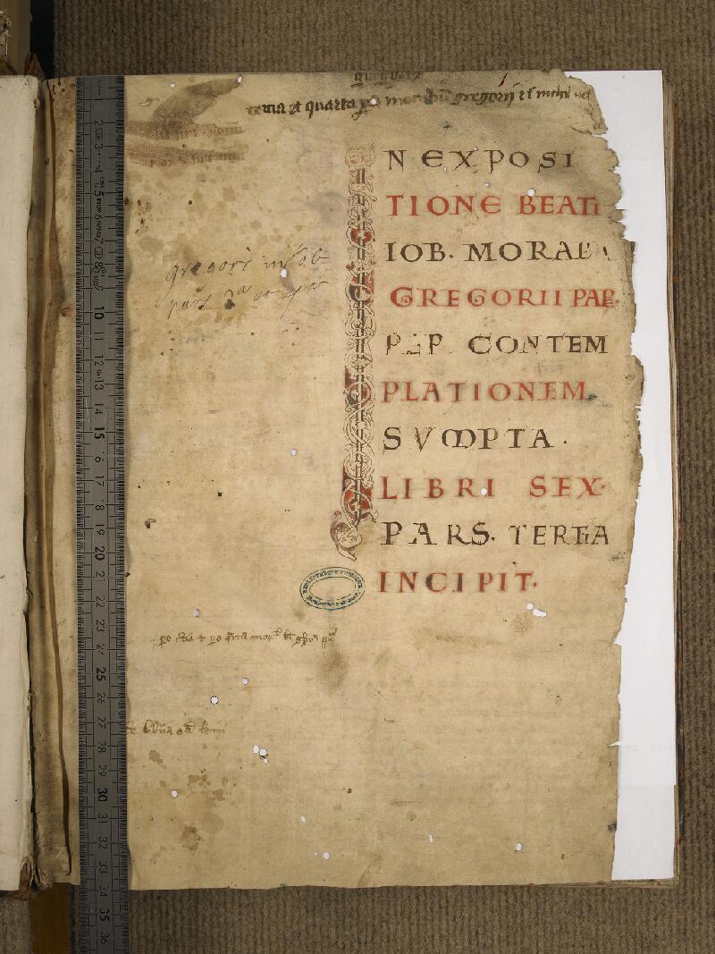 Boulogne-sur-Mer, Bibl. mun, ms. 0071, t. II, f. 001 - vue 1