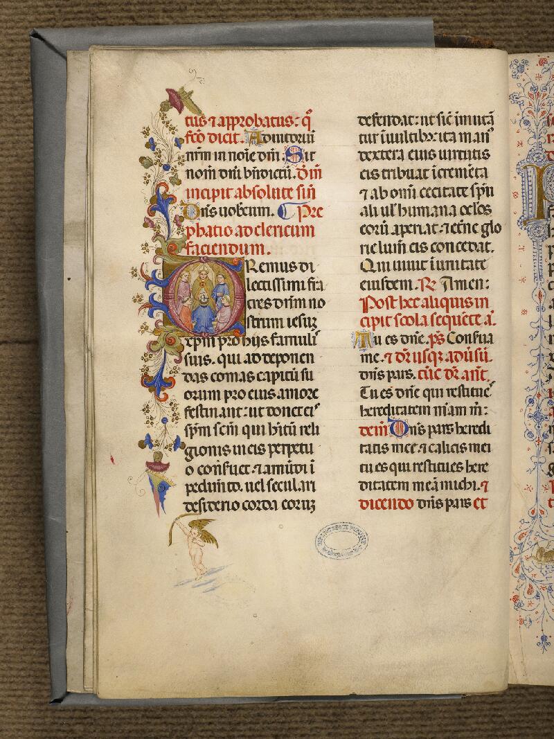 Boulogne-sur-Mer, Bibl. mun, ms. 0085, f. 008v - vue 1