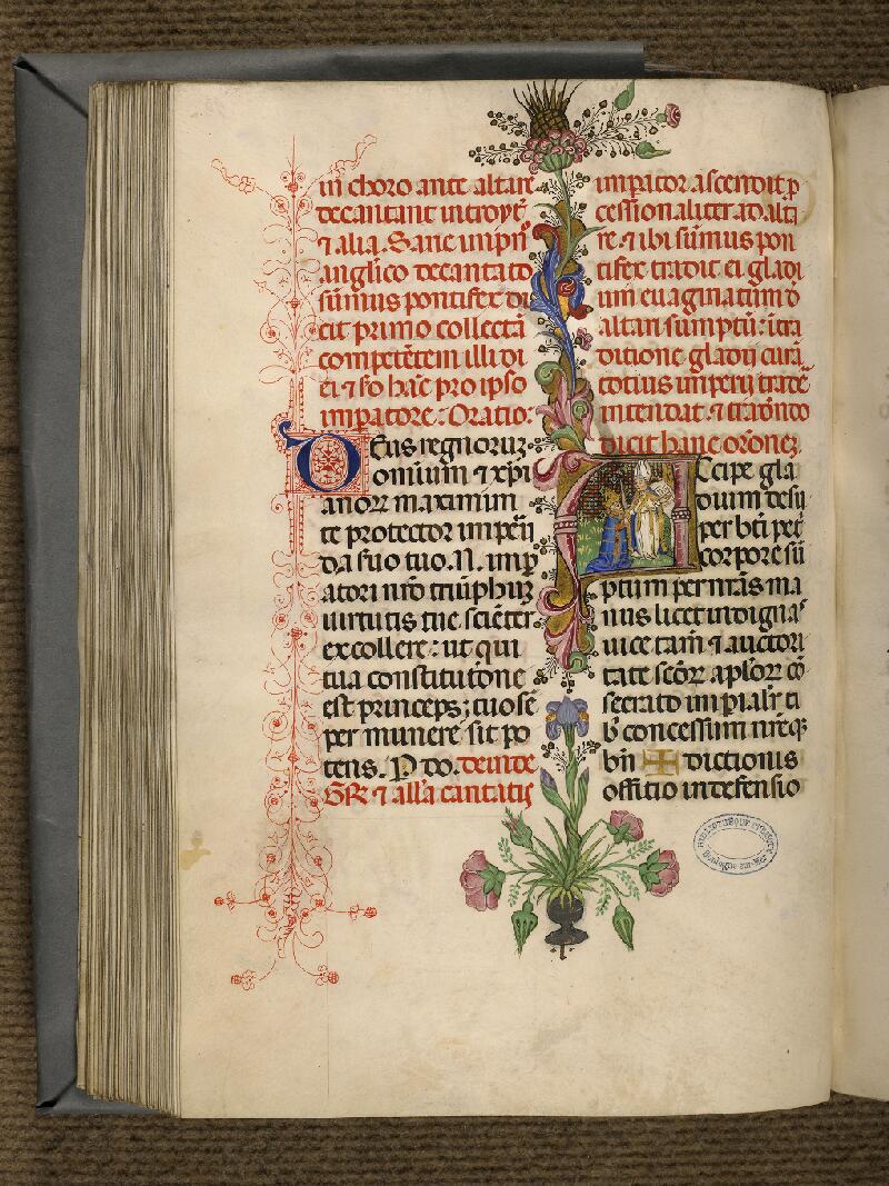 Boulogne-sur-Mer, Bibl. mun, ms. 0085, f. 095v - vue 1