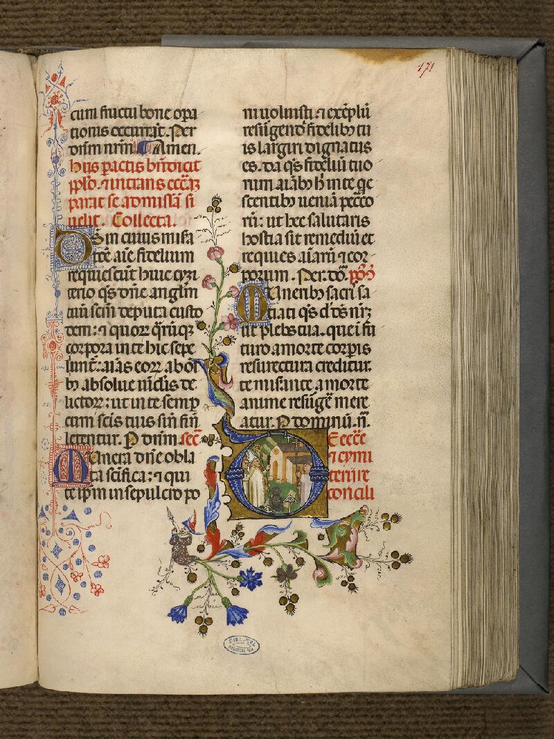 Boulogne-sur-Mer, Bibl. mun, ms. 0085, f. 171 - vue 1