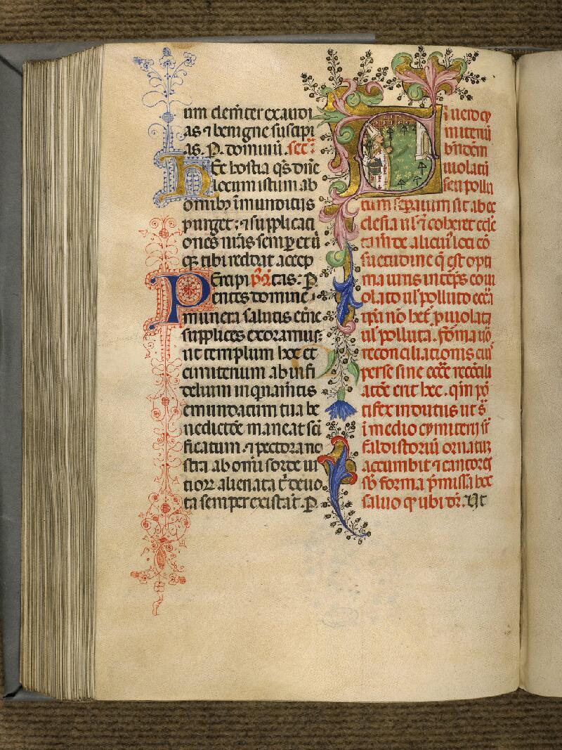 Boulogne-sur-Mer, Bibl. mun, ms. 0085, f. 176v - vue 1