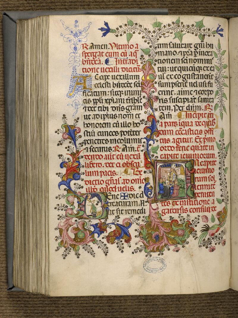 Boulogne-sur-Mer, Bibl. mun, ms. 0085, f. 199v - vue 1