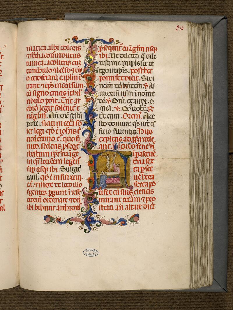 Boulogne-sur-Mer, Bibl. mun, ms. 0085, f. 210 - vue 1