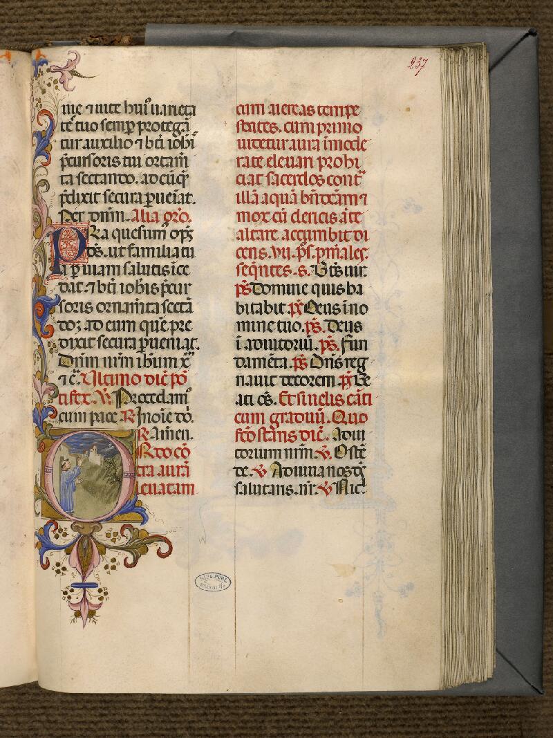 Boulogne-sur-Mer, Bibl. mun, ms. 0085, f. 237 - vue 1