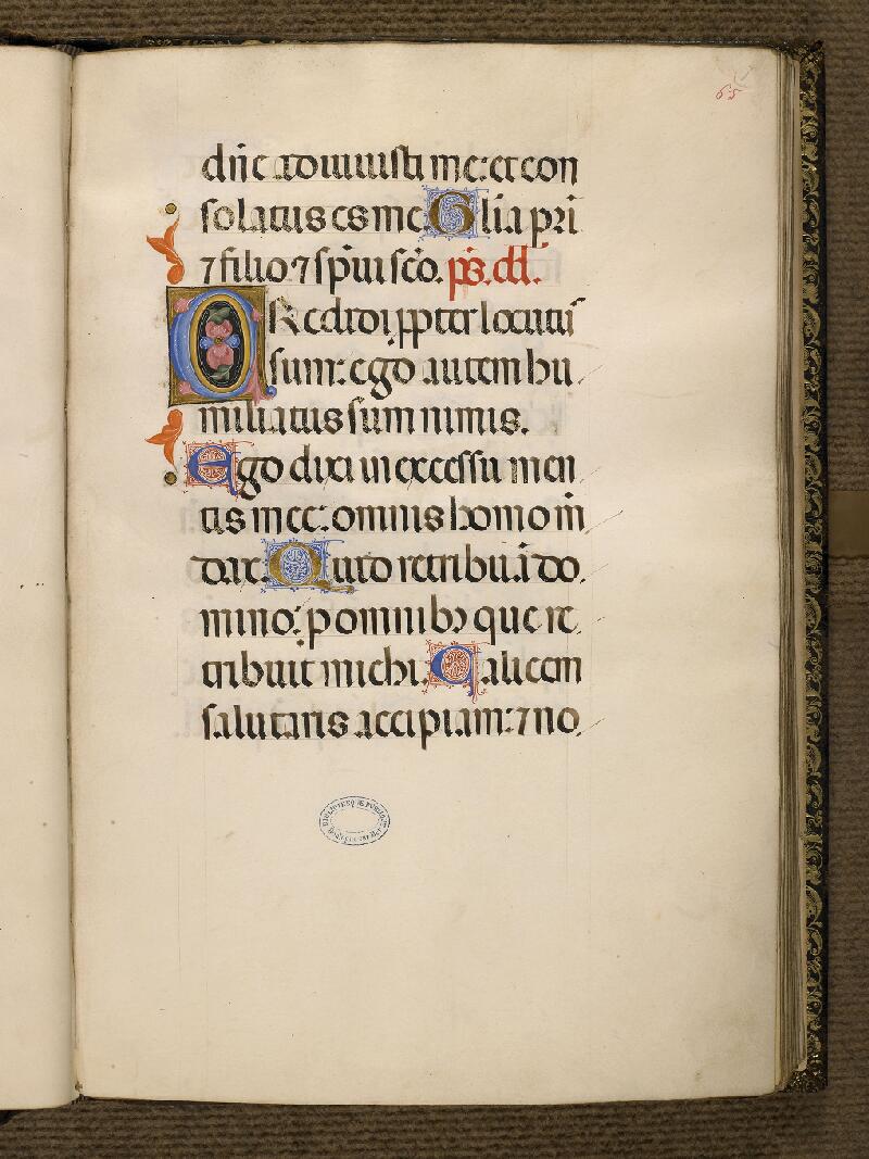 Boulogne-sur-Mer, Bibl. mun, ms. 0086, f. 065 - vue 1