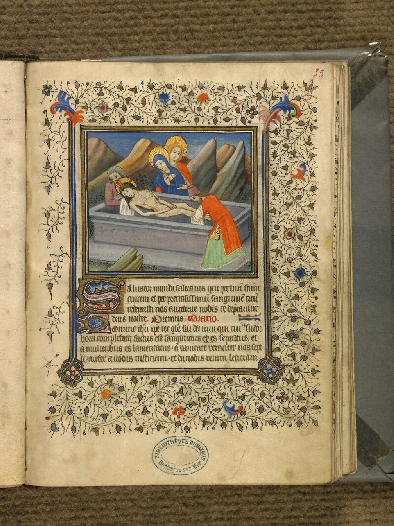 Boulogne-sur-Mer, Bibl. mun, ms. 0089, f. 033 - vue 1