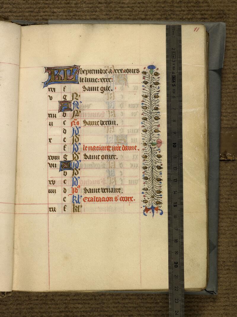 Boulogne-sur-Mer, Bibl. mun, ms. 0090, f. 011 - vue 1