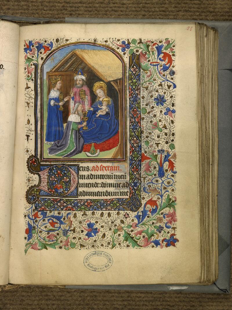 Boulogne-sur-Mer, Bibl. mun, ms. 0090, f. 053 - vue 1
