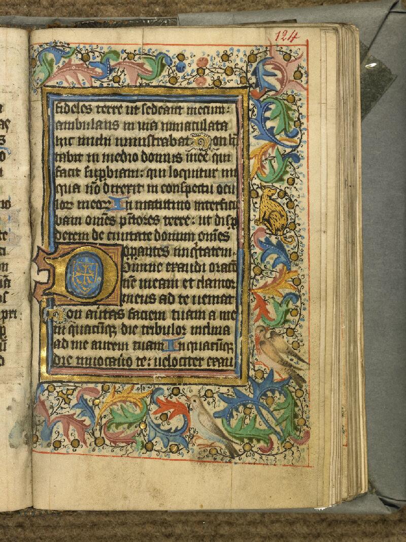 Boulogne-sur-Mer, Bibl. mun, ms. 0092, f. 124 - vue 1