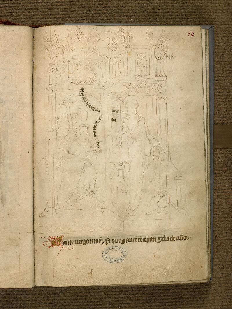 Boulogne-sur-Mer, Bibl. mun, ms. 0093, f. 014 - vue 1