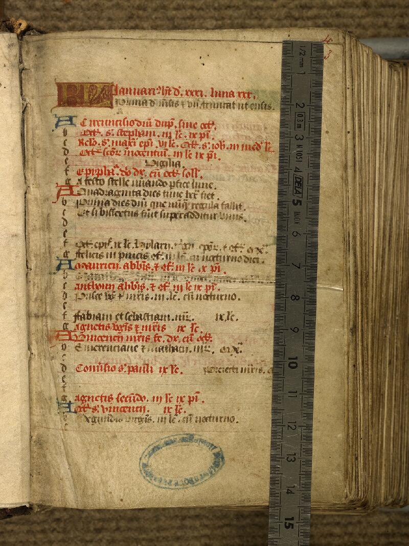 Boulogne-sur-Mer, Bibl. mun, ms. 0093 A, f. 003 - vue 1