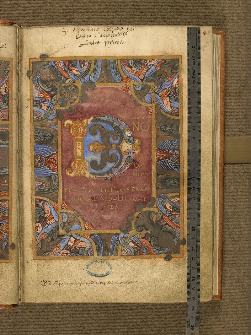 Boulogne-sur-Mer, Bibl. mun, ms. 0107, f. 004 - vue 1
