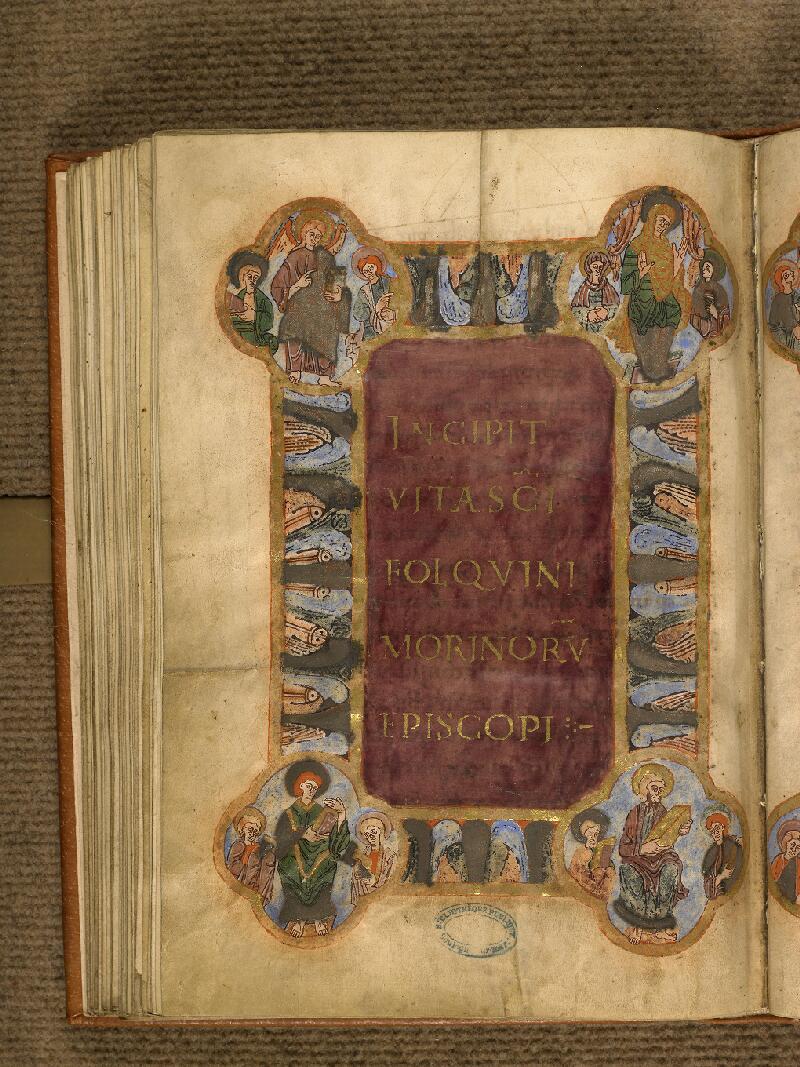 Boulogne-sur-Mer, Bibl. mun, ms. 0107, f. 081v - vue 1