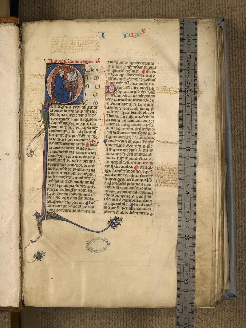 Boulogne-sur-Mer, Bibl. mun, ms. 0108, f. 001 - vue 1