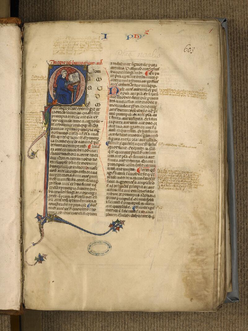 Boulogne-sur-Mer, Bibl. mun, ms. 0108, f. 001 - vue 2