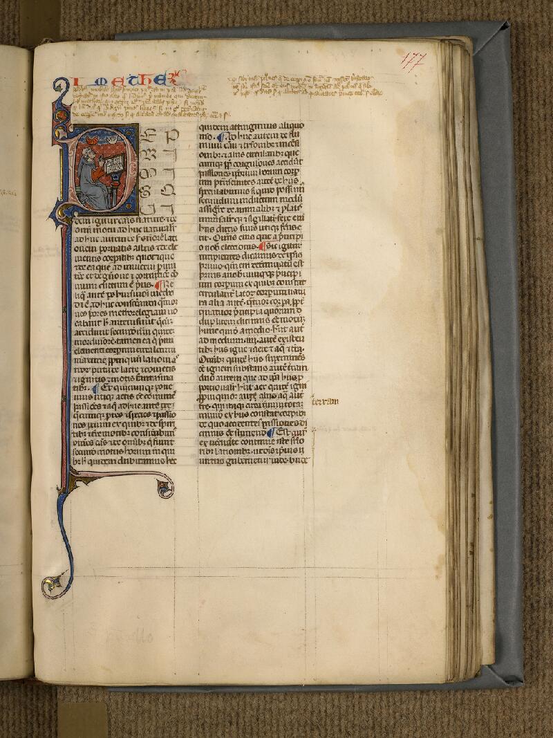 Boulogne-sur-Mer, Bibl. mun, ms. 0108, f. 177 - vue 1