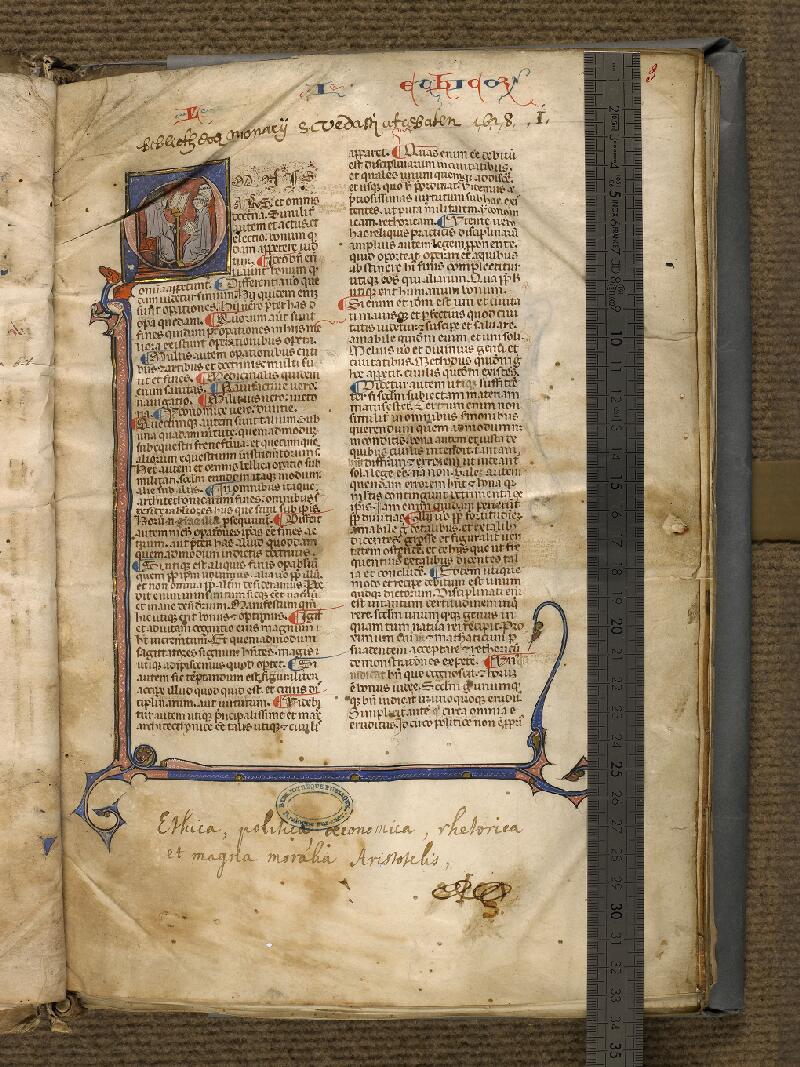 Boulogne-sur-Mer, Bibl. mun, ms. 0110, f. 003 - vue 1