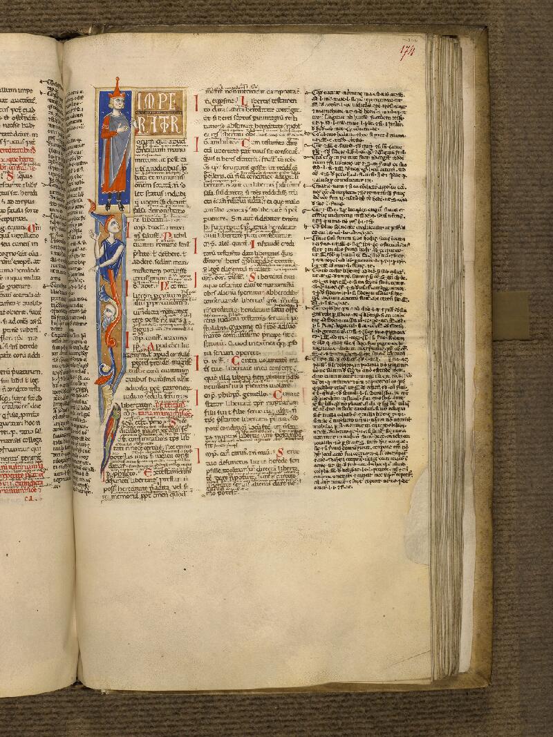 Boulogne-sur-Mer, Bibl. mun, ms. 0114, f. 174 - vue 1