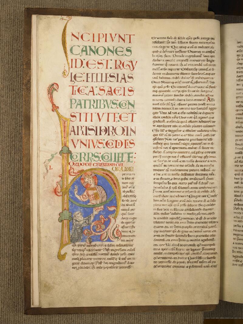 Boulogne-sur-Mer, Bibl. mun, ms. 0115, f. 006v - vue 1
