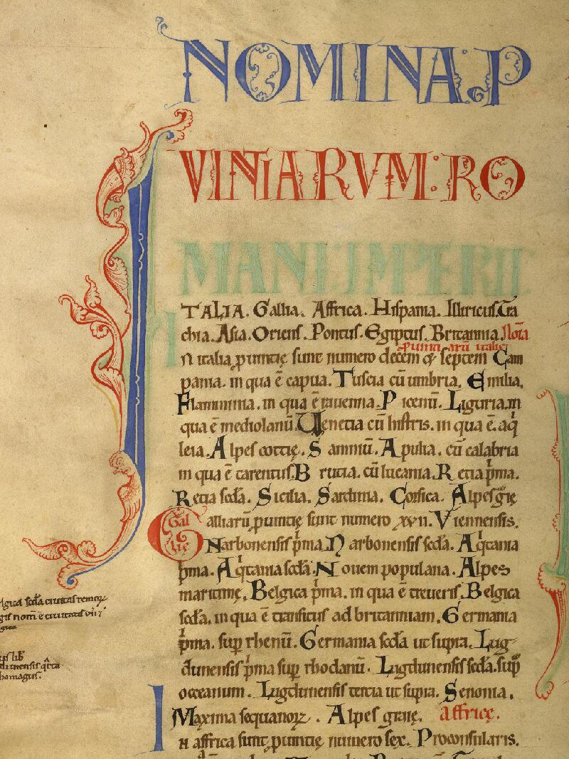 Boulogne-sur-Mer, Bibl. mun, ms. 0116, t. I, f. 001v - vue 3
