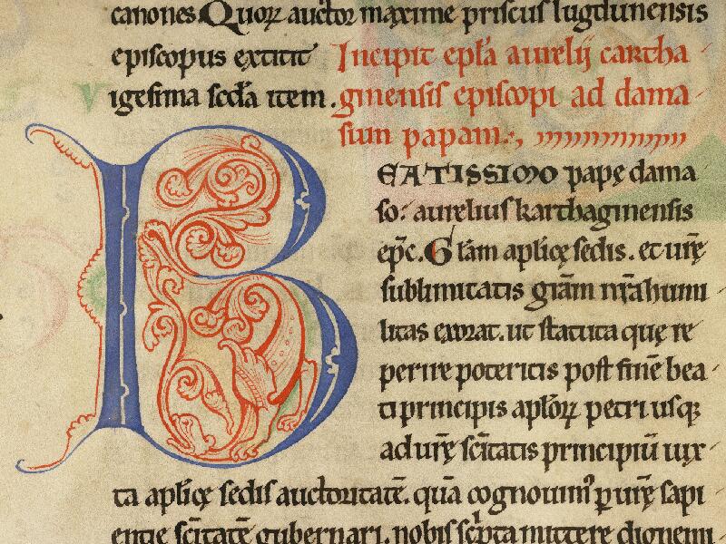Boulogne-sur-Mer, Bibl. mun, ms. 0116, t. I, f. 003v - vue 1