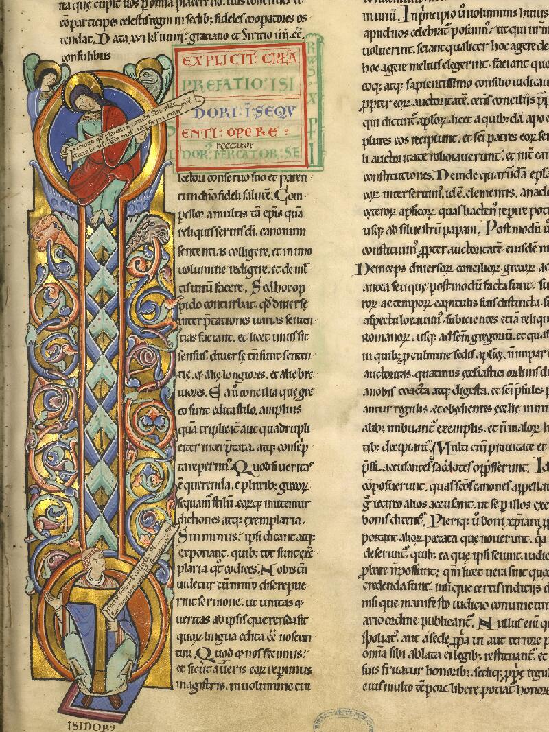 Boulogne-sur-Mer, Bibl. mun, ms. 0116, t. I, f. 004 - vue 2