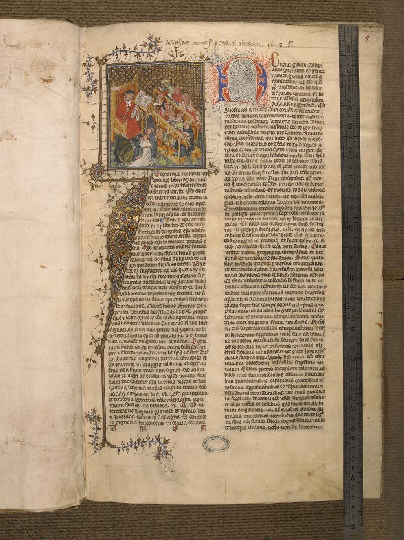 Boulogne-sur-Mer, Bibl. mun, ms. 0120, t. I, f. 002 - vue 1