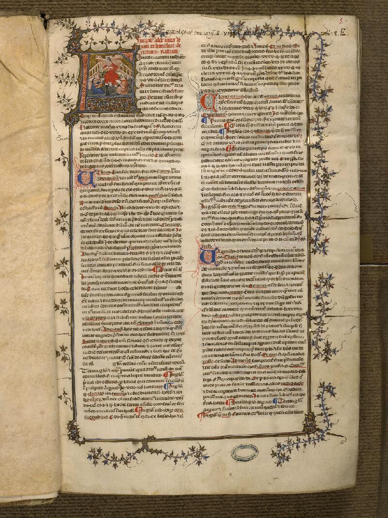 Boulogne-sur-Mer, Bibl. mun, ms. 0120, t. III, f. 002 - vue 2