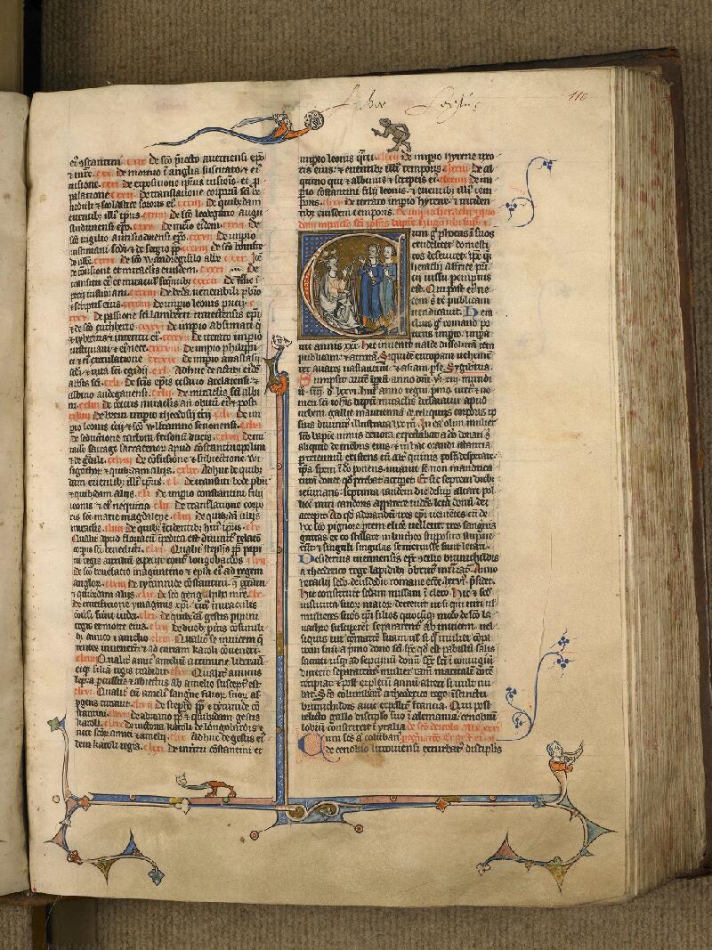 Boulogne-sur-Mer, Bibl. mun, ms. 0130, t. II, f. 110 - vue 1