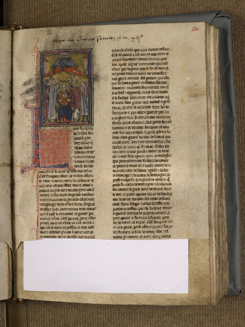 Boulogne-sur-Mer, Bibl. mun, ms. 0142, f. 141 - vue 1