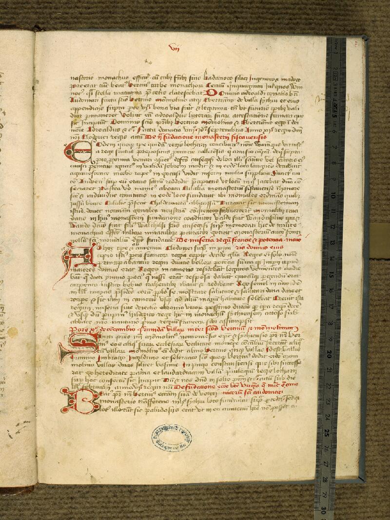 Boulogne-sur-Mer, Bibl. mun, ms. 0147, f. 007 - vue 1