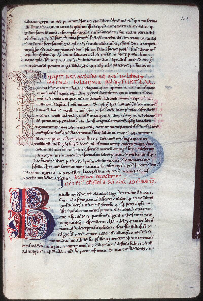 Bourges, Bibl. mun., ms. 0083, f. 122