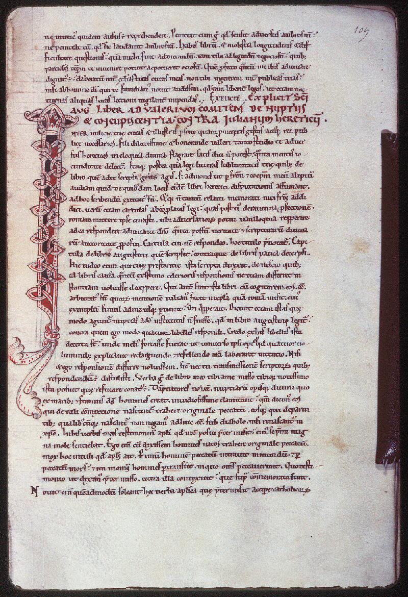 Bourges, Bibl. mun., ms. 0083, f. 109