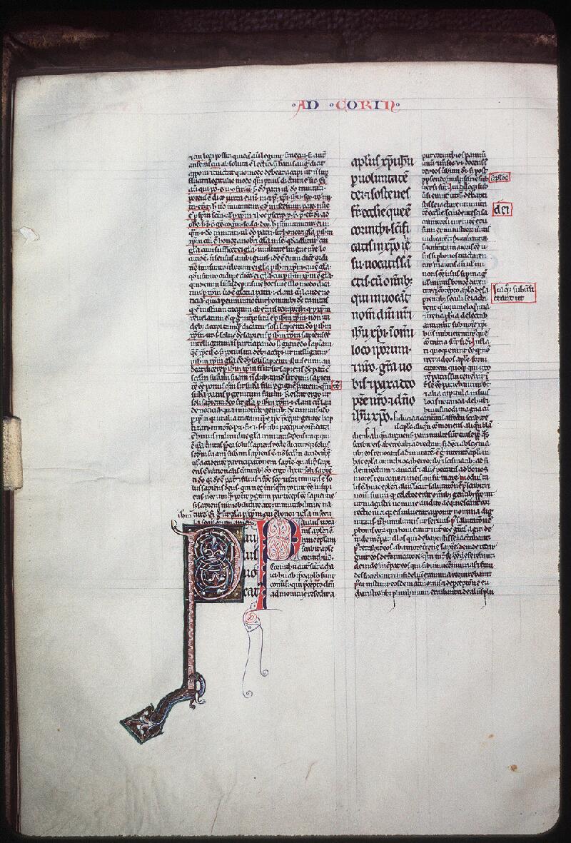 Bourges, Bibl. mun., ms. 0068, f. 062v - vue 1