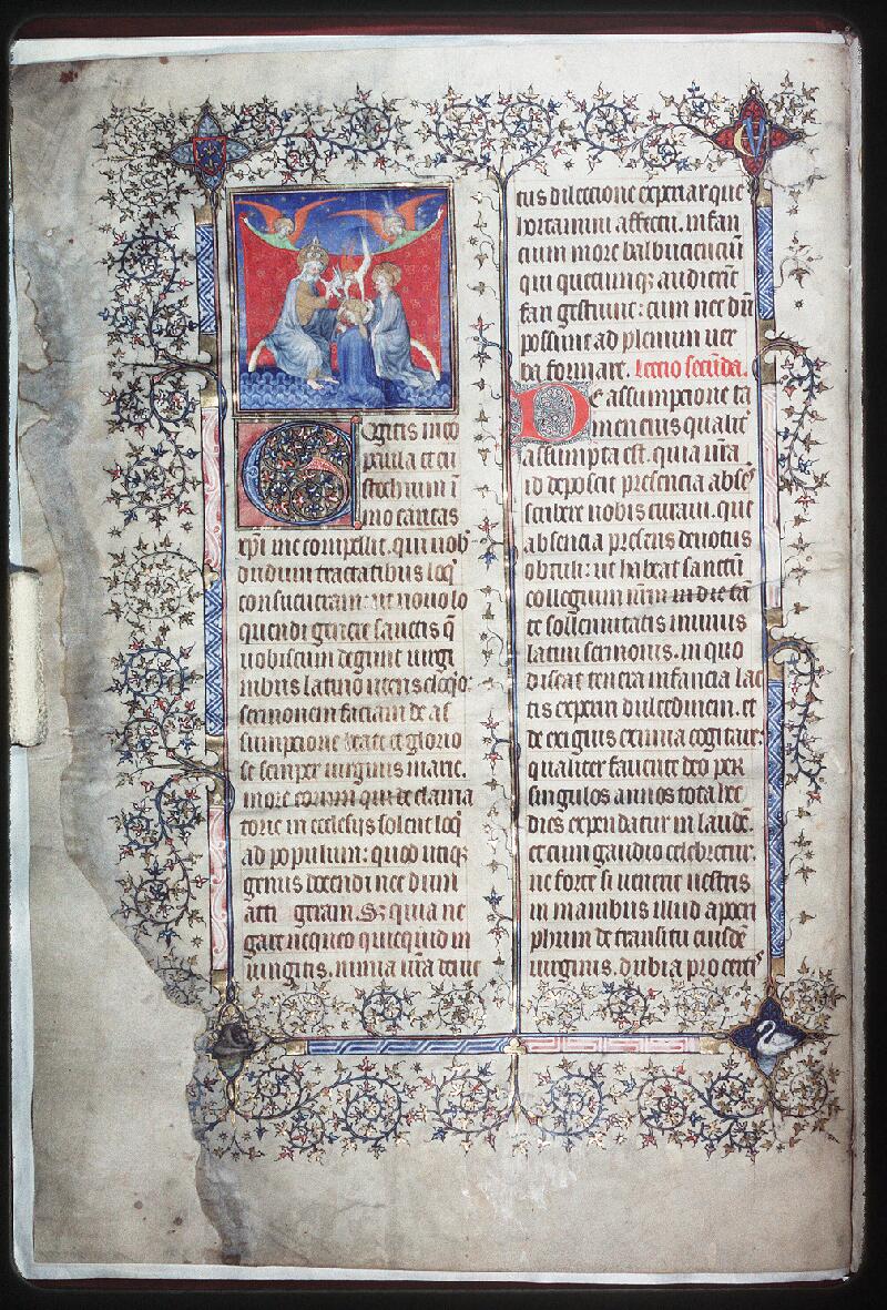 Bourges, Bibl. mun., ms. 0034, f. 001v - vue 1