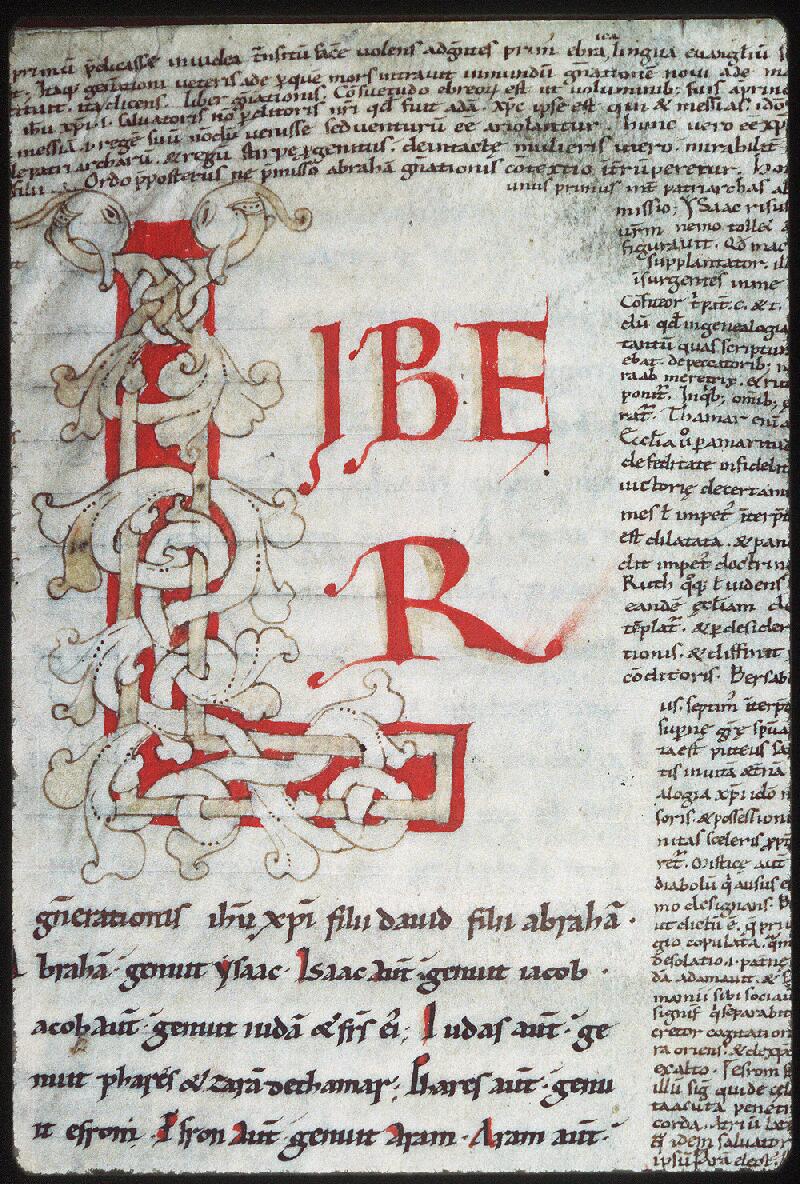 Bourges, Bibl. mun., ms. 0012, f. 001 - vue 2