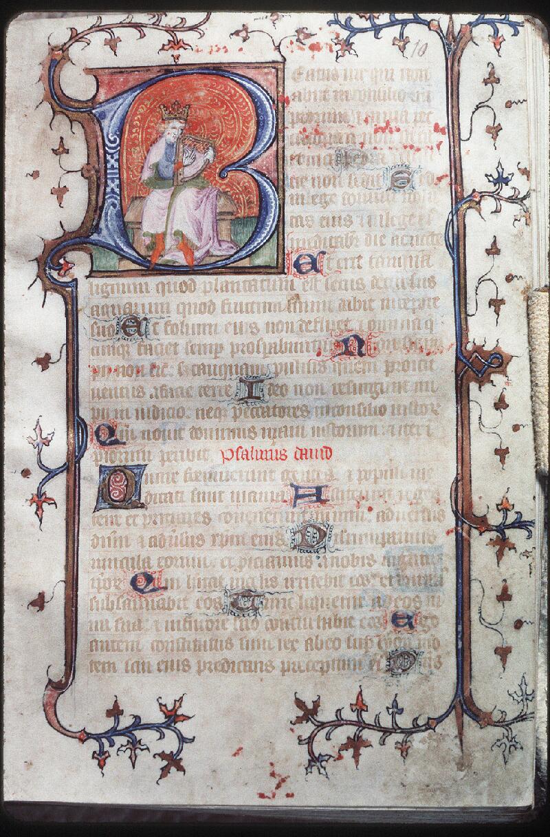 Bourges, Bibl. mun., ms. 0016, f. 010 - vue 1