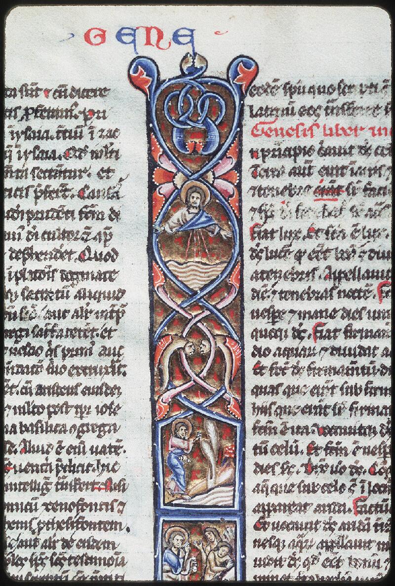 Bourges, Bibl. mun., ms. 0005, f. 003v - vue 2
