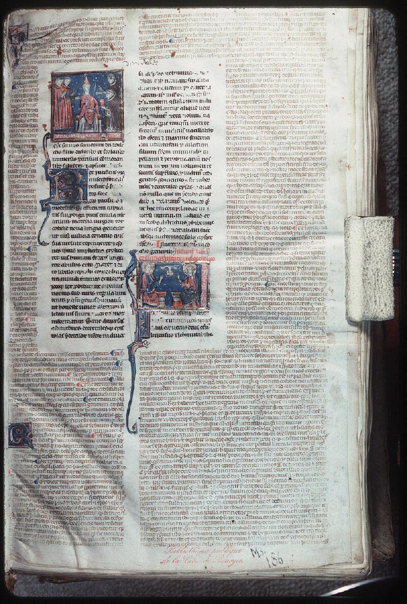 Bourges, Bibl. mun., ms. 0186, f. 002 - vue 1