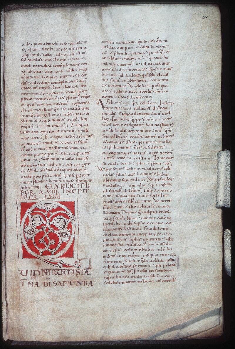 Bourges, Bibl. mun., ms. 0107, f. 111