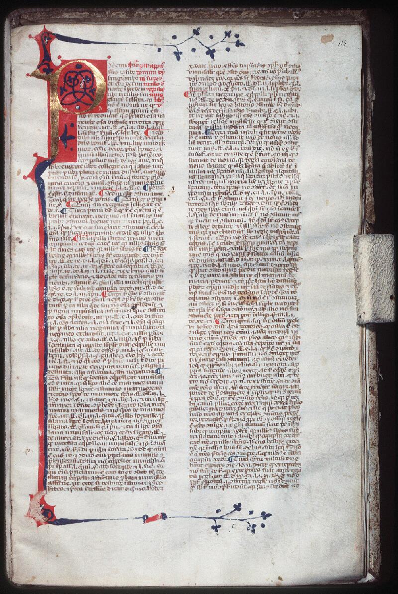 Bourges, Bibl. mun., ms. 0184, f. 114
