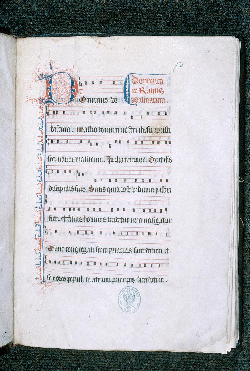 Cambrai, Bibl. mun., ms. 0023, f. 001 - vue 2