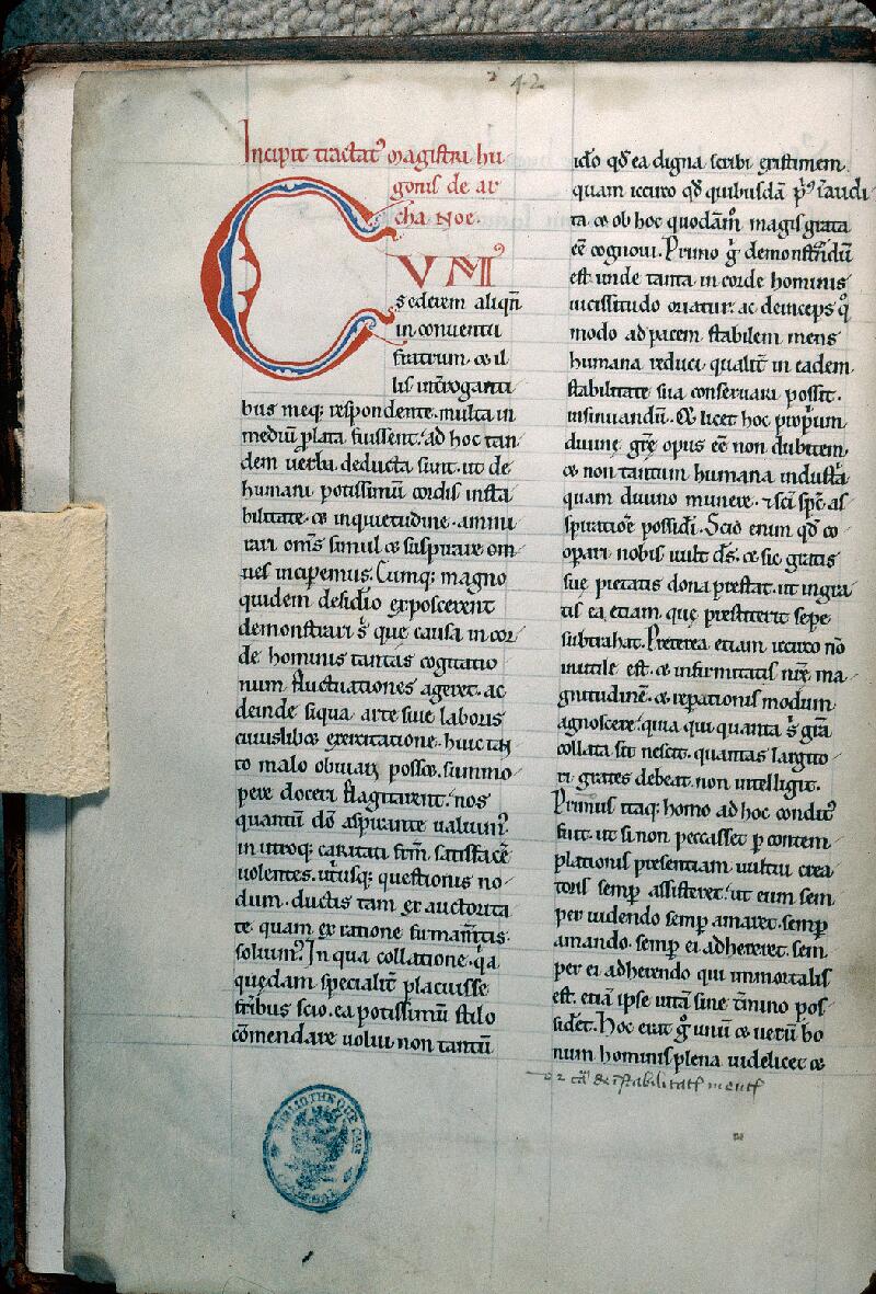 Cambrai, Bibl. mun., ms. 0389, f. 001v
