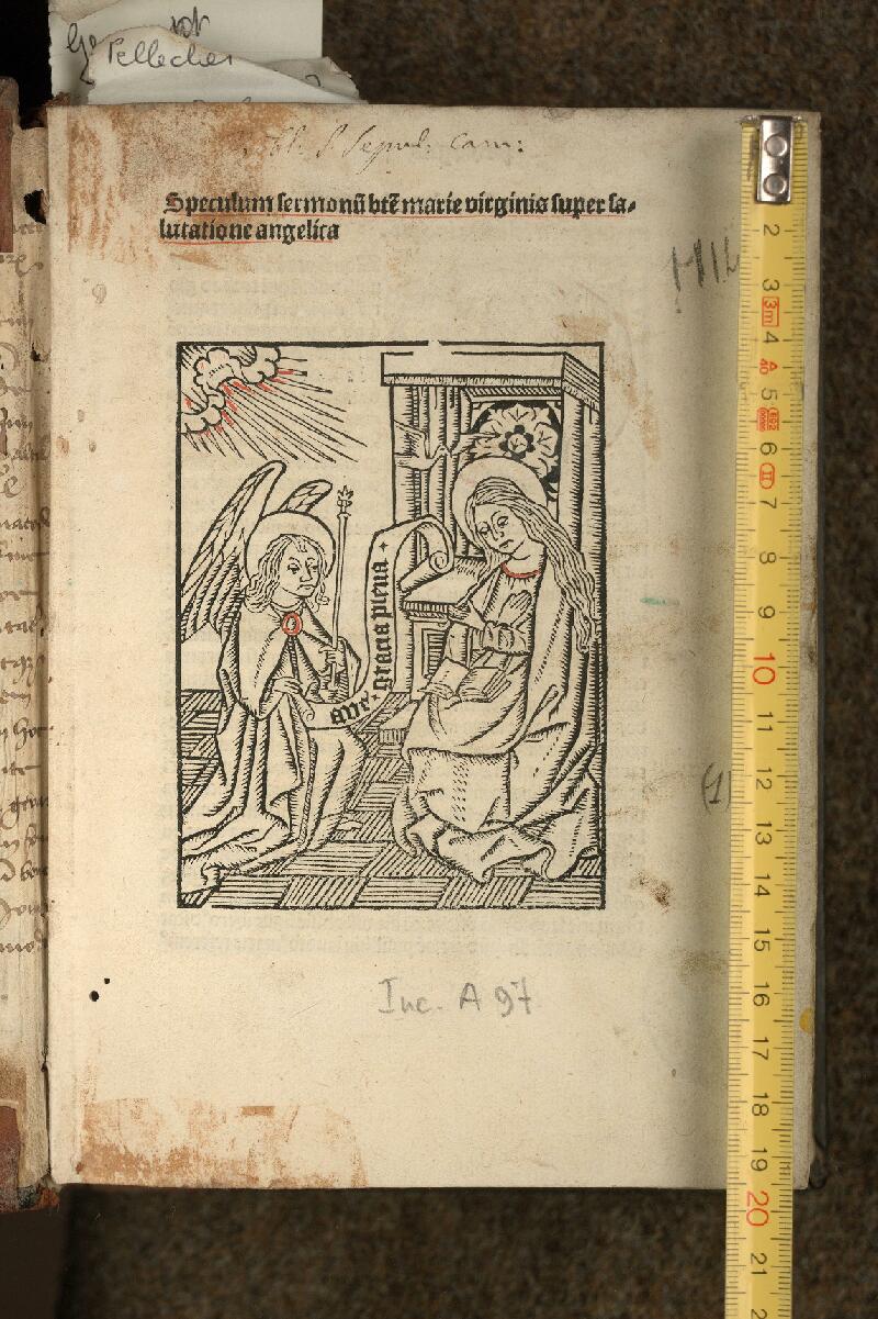 Cambrai, Bibl. mun., inc. A 097, A f. a1 - vue 1