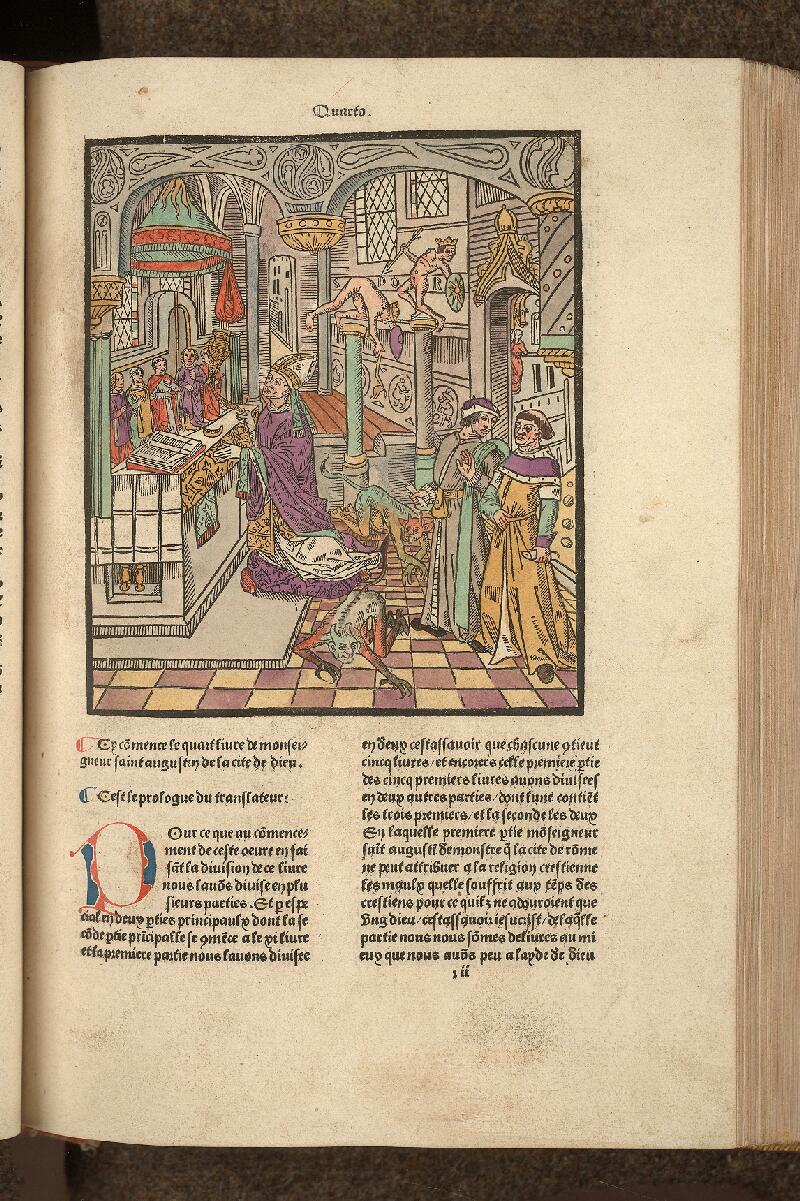 Cambrai, Bibl. mun., inc. B 075, f. 0r2 - vue 1