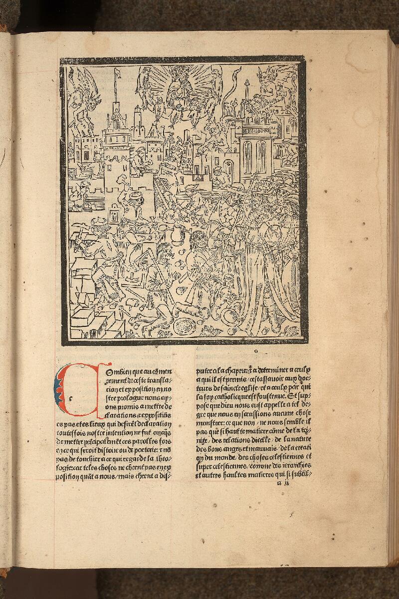 Cambrai, Bibl. mun., inc. B 076, f. 00a1 - vue 2